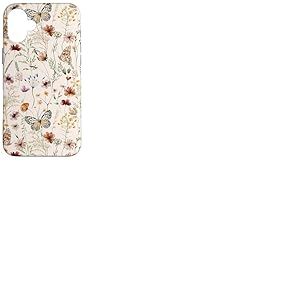 Fleur sauvage papillon amoureux fleur d'été Coque pour iPhone 16 Plus