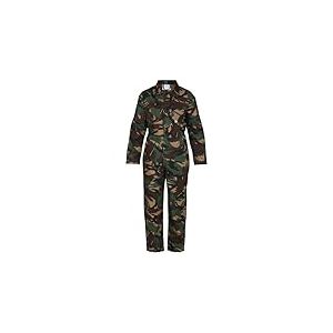 Blue Castle 333/CM-26 Combinaison pour Enfant Motif Camouflage, Camouflage, 5-6Ans