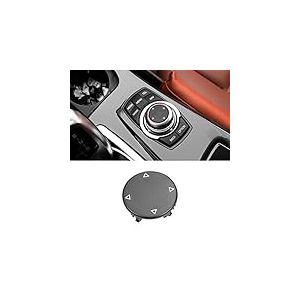 Jaroxn Bouton de Rechange Compatible avec BMW iDrive iDrive pour Bouton de Commande multimédia iDrive 1' F20 F21/3' F30 F31 F34 GT/5' F07 F10 F11/7' F01 F02 F04/X3 F25, Coque de Bouton iDrive