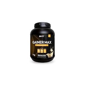 EAFIT-GAINER MAX- Prise de masse Gaine musculaire-Boisson hyperglucidique-Vanille Noisette-Un apport de glucide,de vitamines pour le sport pour la prise de poids-Shaker proteine pour la musculation