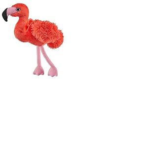 Wild Republic Pocketkins Eco Flamant Rose, Animal en Peluche, 12 cm, Jouet en Peluche, Fabriqu&eacute; &agrave; partir de Mat&eacute;riaux Recycl&eacute;s, &Eacute;cologique