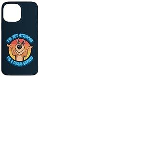 Art « Je ne suis pas têtu, je suis un chien de berger allemand » Coque pour iPhone 13 Pro Max