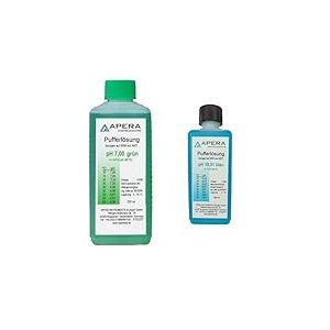 Apera Instruments Solution d'étalonnage pH 7.00 250 ml & Solution d'étalonnage pH 10.01 250 ml