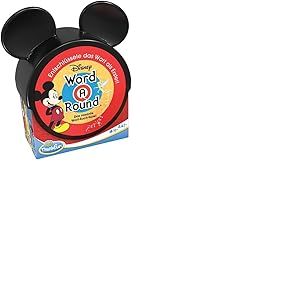 ThinkFun - Disney Word A Round - Jeu de Cartes pour Enfants, Mots et compétences linguistiques, âge 10 Ans