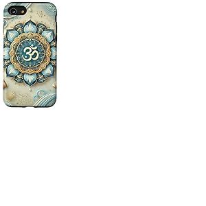 Motif mandala Coquillages côtiers Esthétique été Coque pour iPhone SE (2020) / 7 / 8