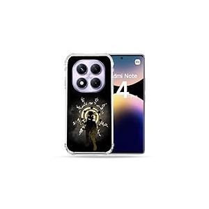 Cokitec Coque Renforcée pour Xiaomi Redmi Note 14 Pro 4G Manga Naruto Sage