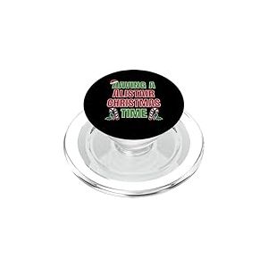 Avoir Un nom de r&eacute;union de Famille Alistair Christmas Time PopSockets PopGrip pour MagSafe