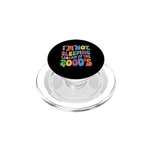 Tenue des ann&eacute;es 2000 et Design de f&ecirc;te des ann&eacute;es 2000 pour 2000 Personnes 2000 PopSockets PopGrip pour MagSafe