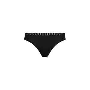 DIM Femme Slip Daily Micro Confort Culotte, Noir, L EU