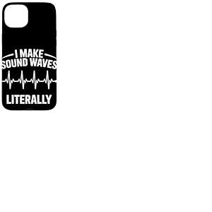 I Make Sound Waves Littéralement Ingénieur Audio Coque pour iPhone 15 Plus