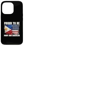 Moitié philippin moitié Drapeau américain américain philippin américain Coque pour iPhone 13 Pro