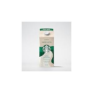 Starbucks&reg; - Caff&egrave; Latte - Multiserve 750 ml - Caf&eacute; au Lait en Brique Refermable Pr&ecirc;t-&agrave;-Boire - Vendu &agrave; l'Unit&eacute; (Lot de 6)