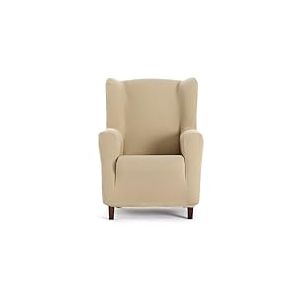 Eysa Housse de Fauteuil bi-élastique pour bergère Couleur Beige Design Harlem