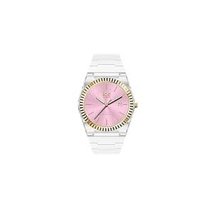 ICE-WATCH - Ice Power PW1 White Clear Pink - Montre transaprent pour Femme avec Bracelet en Silicone - 024774 (Small)