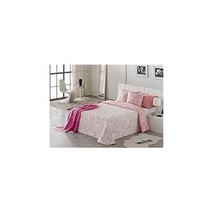 VIALMAN Couvre-lit boutis léger Sofia 18 pour lit Simple de 90 cm, Taille Couvre-lit 180 x 270 cm, Couleur Rose