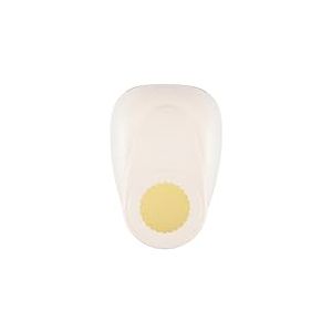 Vaessen Creative Perforatrice de Papier, Taille XXXL, Cercle Festonné, Pour Projets DIY, Scrapbooking, Création de Cartes et Plus