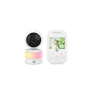 LeapFrog LF2513 Video Baby Monitors No WiFi, IPS LCD Screen 2.8 inch Pan & Tilt Baby Monitors, Night Vision, 300 Meters Distance, Long Battery Life 12 Hours, Temperature Sensor
