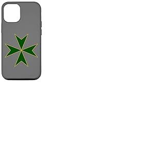 Croix de l'Ordre de Saint Lazare Croix de Malte Coque pour iPhone 12/12 Pro