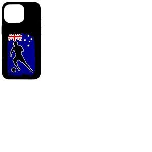 Silhouette de Drapeau Australien Australien fiert&eacute; pour Les Amateurs Coque pour iPhone 16 Pro