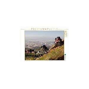 CALVENDO Puzzle Grenade/Espagne Rider : Fahrtwind MTB 1000 Pieces 64 x 48 cm from Franz Faltermaier