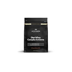 Protéine pour maigrir extreme | Shake diététique pauvre en graisses et en calories | Riche en vitamines et minéraux | THE PROTEIN WORKS | Chocolat Onctueux | 1kg