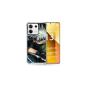 Cokitec Coque Renforcée pour Xiaomi Redmi Note 13 5G Manga Naruto Kakashi
