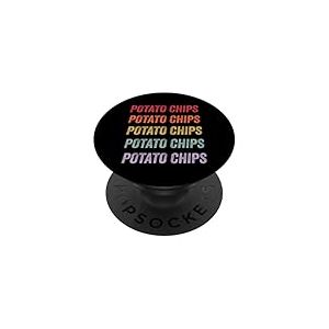 Chips de Pommes de Terre PopSockets PopGrip Adh&eacute;sif