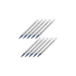 Faber-Castell uni-ball 205057 - Recharge de mines uni-ball Powertank SN-220, 0,4 mm, bleu, 10 pièces