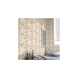 Sticker Mural Carrelage adh&eacute;sif Cuisine Salle de Bain - 60 Stickers Carreaux DE Ciment TERRAZZO Flora - 60stickers15x15cm