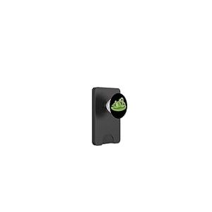 Grenouille Mignonne sur lys et Tapis Souriant joyeusement PopSockets PopWallet pour MagSafe