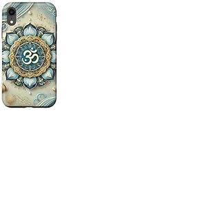 Motif mandala Coquillages côtiers Esthétique été Coque pour iPhone XR