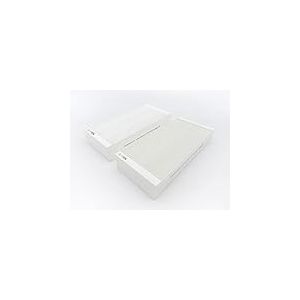 TOP FILTRE - Lot de 2 Filtres G4 & M5 VMC Double Flux UNELVENT Domeo 210/210 FL – 275x125x48 mm - Purification de l’Air