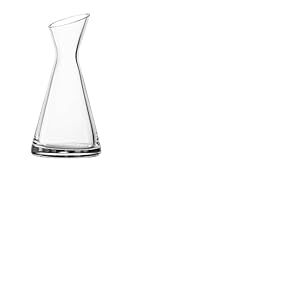 Stölzle Lausitz Carafe One for All 250 ml – Carafe inclinée en cristal soufflé bouche pour eau, jus, lait ou vin – Fabriquée à la main en Allemagne – Élégante, universelle et compatible lave-vaisselle