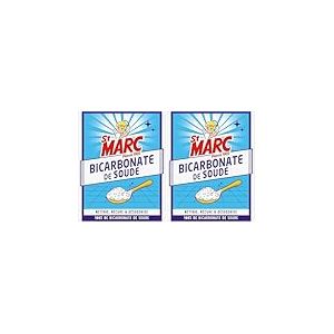 St Marc Bicarbonate de Soude Nettoyant Multi - Usage 680g - Nettoie, R&eacute;cure et d&eacute;sodorise (Lot de 2)