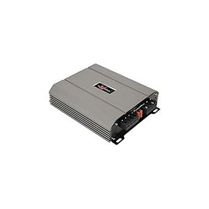 Excalibur X11000.1 Amplificateur Audio Caisson de Basse Voiture - Puissant 1 Canal 1500W Ampli Voiture pour Subwoofer avec Bass Boost 12 dB, Crossover HPF-Full-LPF, connexion à distance