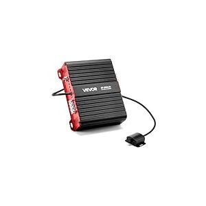 VEVOR Ampli Voiture Monobloc, Amplificateur Audio Auto 1 Canal, Classe D, 2000 W RMS Max, Stable sous 1/2/4 ohms, avec T&eacute;l&eacute;commande pour Niveau du Subwoofer, Filtre Passe-bas, Amplification des Basses