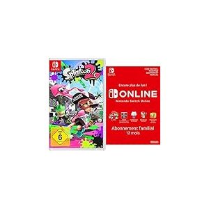 Splatoon 2 [Nintendo Switch] + Switch Online 12 Mois Famille [Download Code]