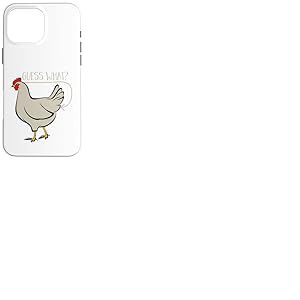 Guess What Chicken Farm Pet Chick Eggs Kids Mens Women Coque pour iPhone 16 Pro Max