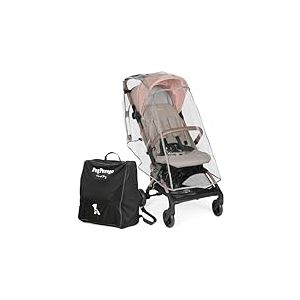 PEG PEREGO VOLO MON AMOUR W/RAIN COVER Peg Perego Poussette légère vol avec housse de pluie, pour avion, dimensions bagages à main, convient de la naissance jusqu'à 22 kg, avec sac de voyage