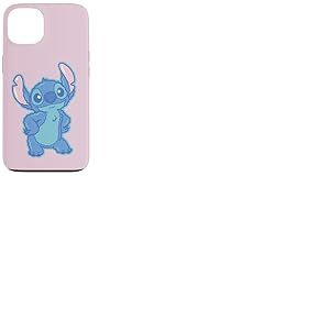 Disney Lilo & Stitch Fluffy Cute Pose Stitch Coque pour iPhone 13