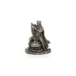 Veronese Design Sculpture en résine Bronze coulée à Froid avec Dieu Celtique Dagda Dagda Roi de Tuatha De Danann 19,5 cm de Haut