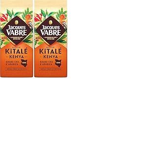 Jacques Vabre Café moulu Kitalé Origine Kénya 250g (Lot de 2)