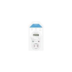 Prise minuteur programmateur numérique 24h/7 Jours d'intérieur, contrôle Automatique des appareils électriques pour économiser de l'énergie.