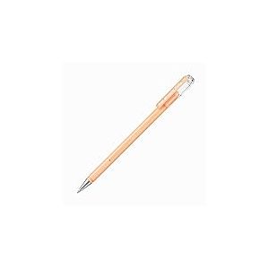 Pentel K108-P Hybrid Milky Stylo Roller Encre Gel Pastel Orange