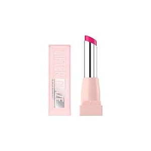 Maybelline New York - Baume Huile Hydratant - Lèvres Lissées et Brillantes - Effet Laqué - Enrichi en Acide Hyaluronique et Extrait de Cerises - Lifter Glaze - Teinte : 003 Rose Bite