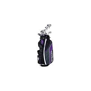 Strata Ultimate - Ensemble Complet de Club de Golf de 16 Pièces, Femme, violet, 16-Piece Set