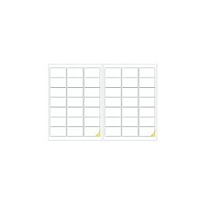 Double Dragon - Papier Autocollant A4 pour Adresses, 21 Étiquettes par Feuille, 100 Feuilles, 63,5 x 38,1 mm (2100 Étiquettes) (Lot de 2)