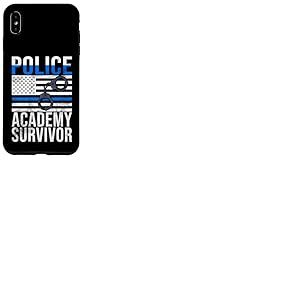 Police Academy Survivor Police Police Coque pour iPhone XS Max