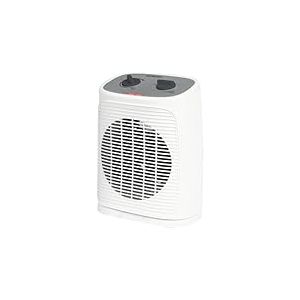 Bomann® Radiateur soufflant avec fonction ventilateur, chauffage électrique avec thermostat réglable en continu et 2 niveaux de chauffage, oscillant, pour salle de bain, cuisine - HL 6064 CB