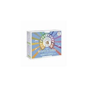 Les 2 Marmottes - Grand Coffret Récoltes du Terrier 90 Sachets - 12 Infusions 3 Thés - Idéal En Cadeau - Bien-Être Et Relaxation - Made In France - Sans arômes ajoutés - 134g